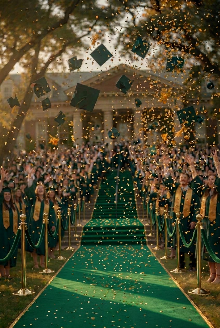 I just graduated